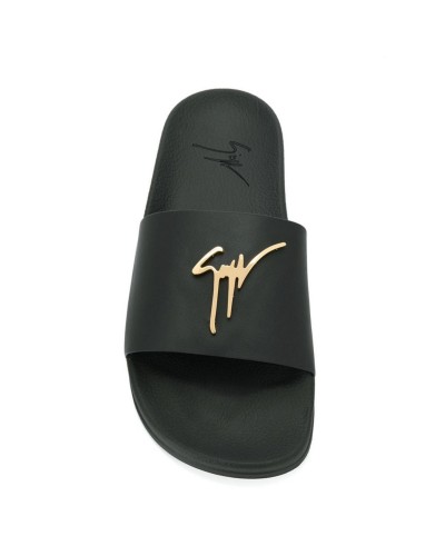 Czarne klapki damskie