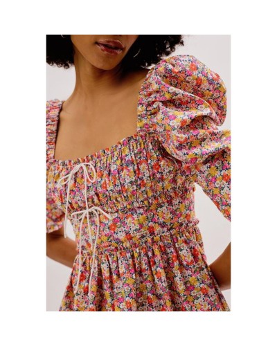 Kolorowa sukienka mini