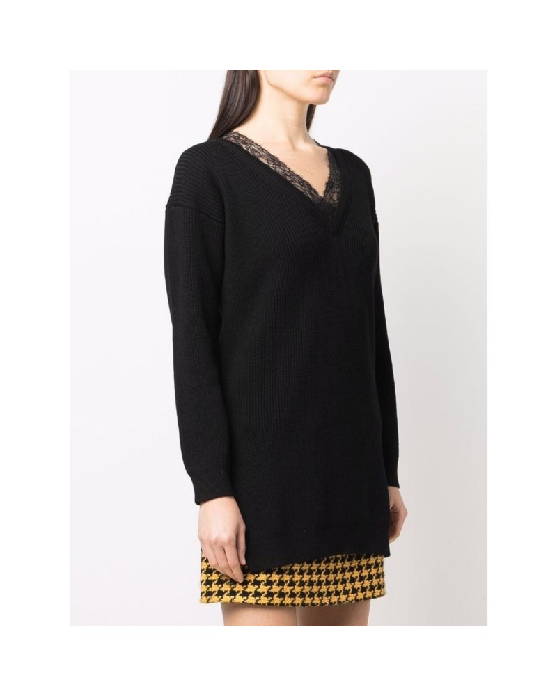 Czarny sweter oversize Czarny sweter oversize