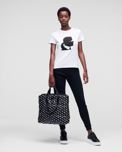 Czarne spodnie dresowe