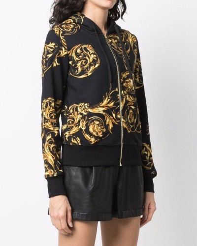 Czarna bluza w print