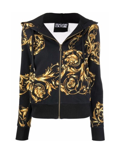 Czarna bluza w print