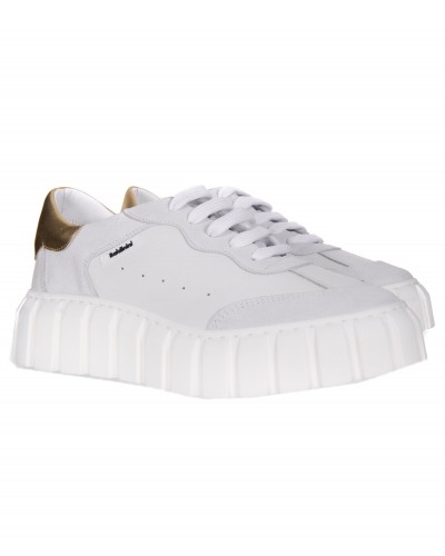 Sneakersy biało szare