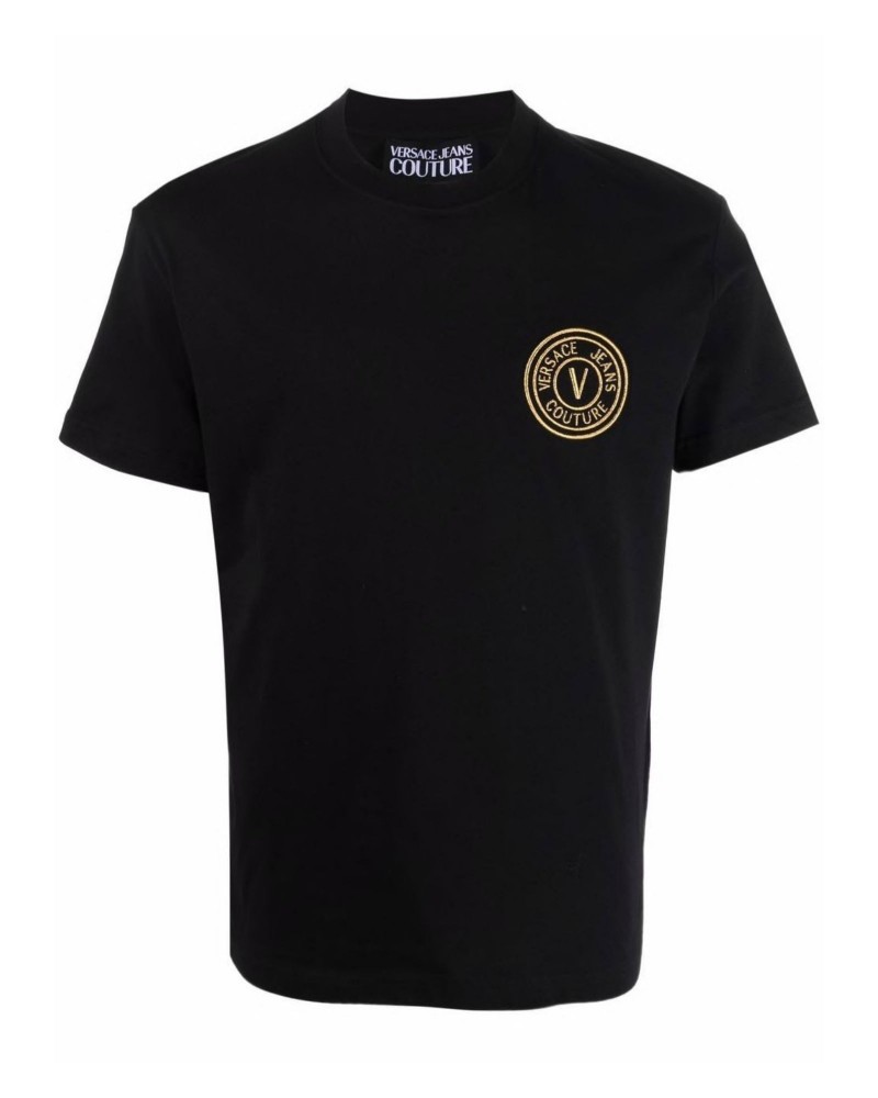 T-shirt męski czarny