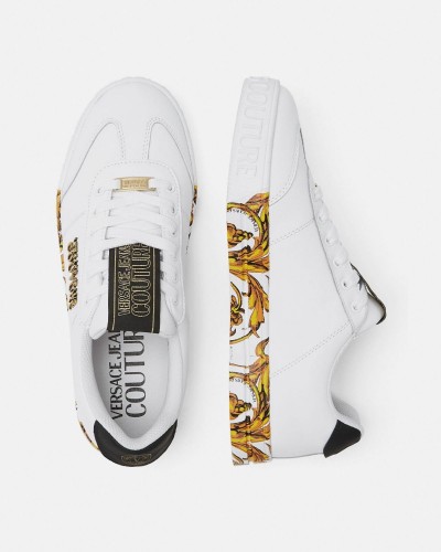Sneakersy męskie białe