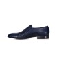 Półbuty perforowane granatowe