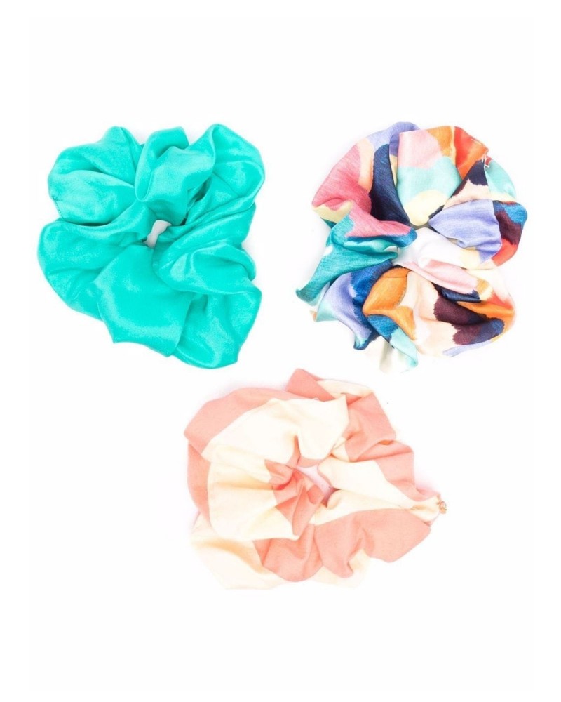 Kolorowe gumki do włosów