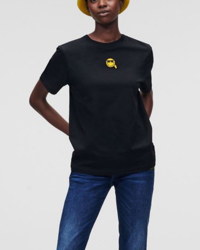 czarny-tshirt-karl-lagerfeld-221w1751-999