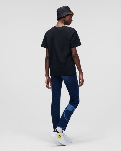 czarny-tshirt-karl-lagerfeld-221w1751-999