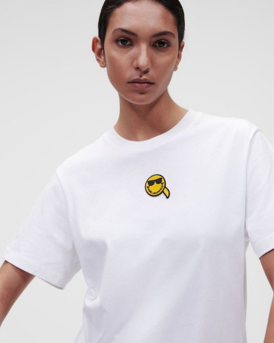 Biały t-shirt