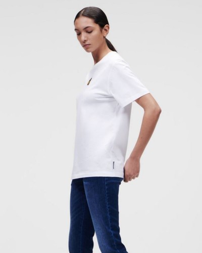 bialy-tshirt-karl-lagerfeld-221w1751-100