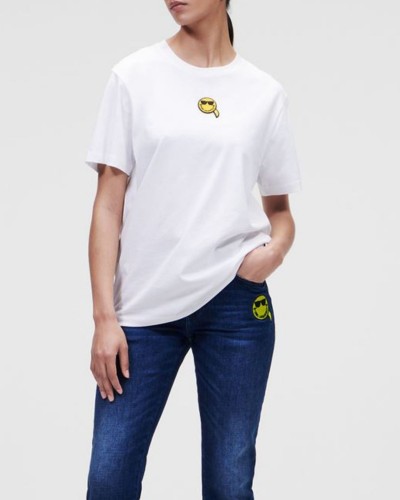 bialy-tshirt-karl-lagerfeld-221w1751-100