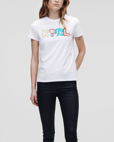 bialy-tshirt-karl-lagerfeld-221w1703-100