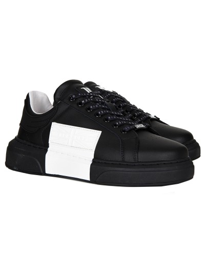 Sneakersy męskie czarne