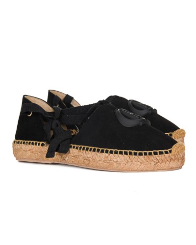 Zamszowe espadryle