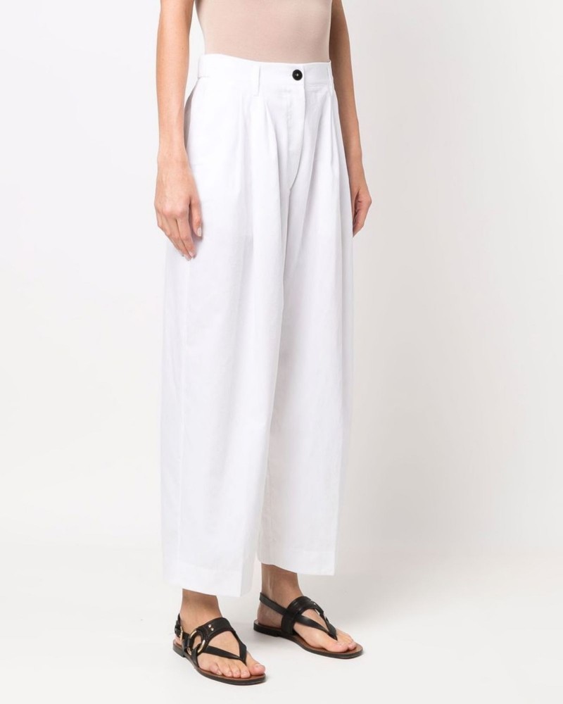 Spodnie z wysokim stanem