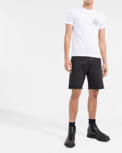 Biały t-shirt męski