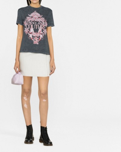 Grafitowy t-shirt