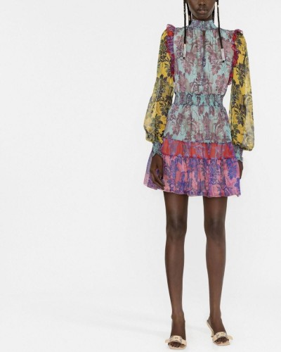 Sukienka mini w print