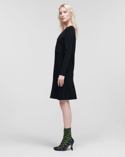 dzianinowa-sukienka-mini-karl-lagerfeld-225w1351-999