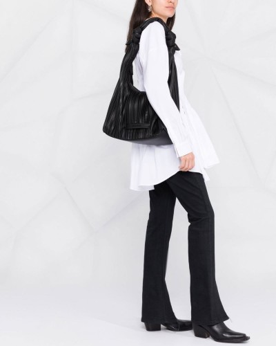 Czarna torebka hobo