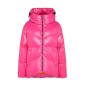 Kurtka puchowa różowa