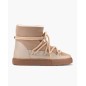 Skórzane śniegowce Classic Sneaker Beżowe