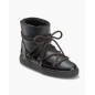 Skórzane śniegowce Gloss Sneaker Czarne Skórzane śniegowce Gloss Sneaker Czarne