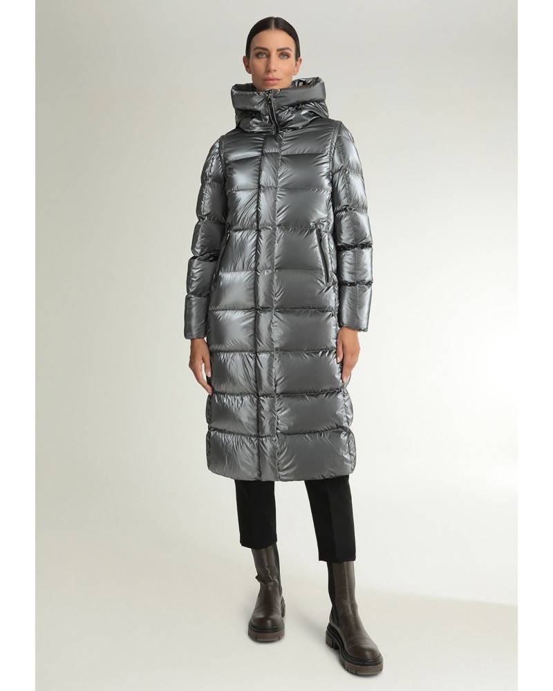 Kurtka puchowa szara