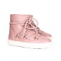 Skórzane śniegowce Nappa Sneaker różowe