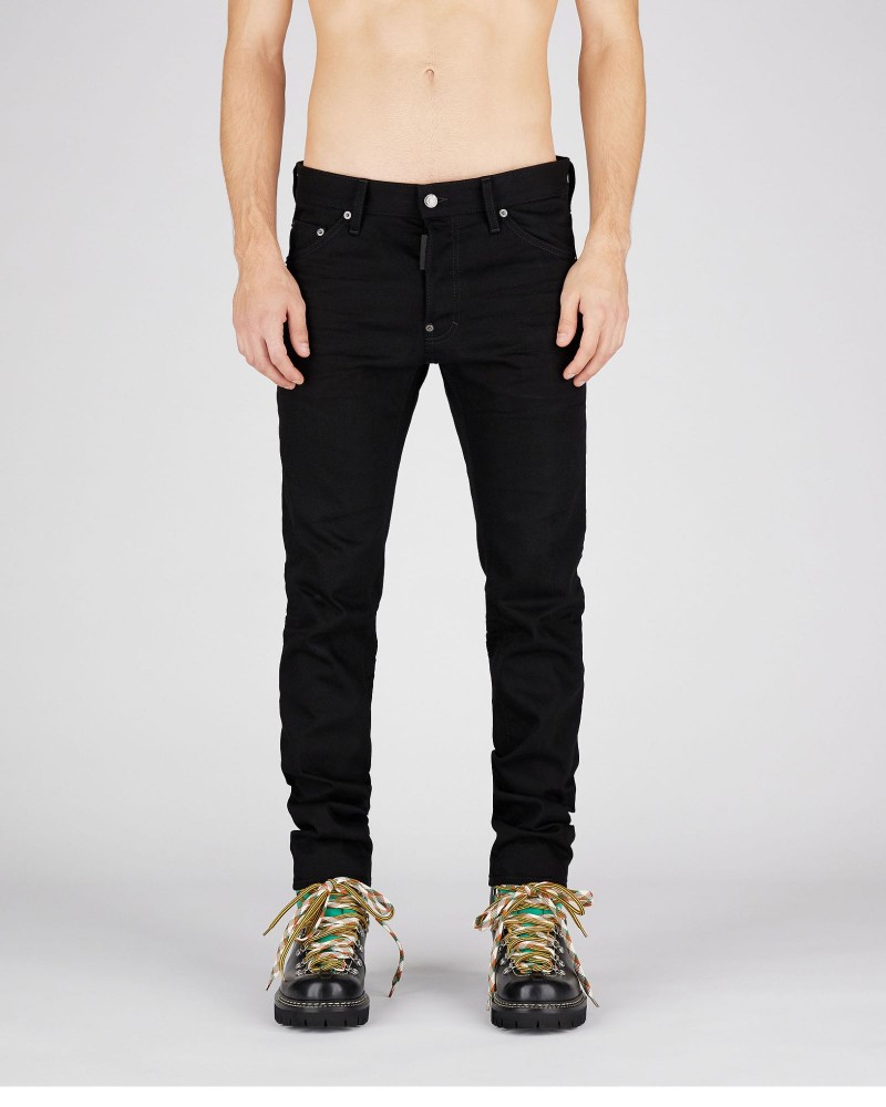 Jeansy męskie czarne