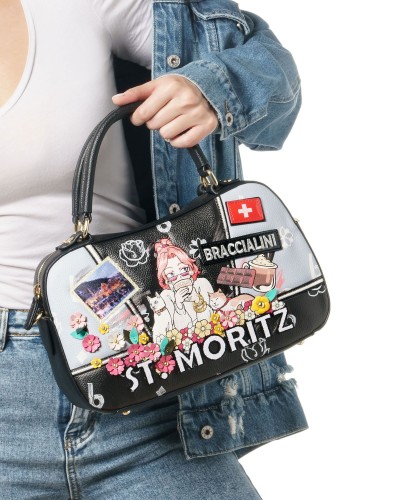 torebka-czarna-cartoline-braccialini-b16802-yy-818