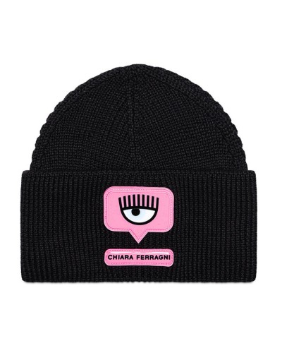 czarna-czapka-zimowa-chiara-ferragni-73sbzk35zg134899