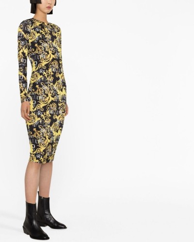 Sukienka midi w print