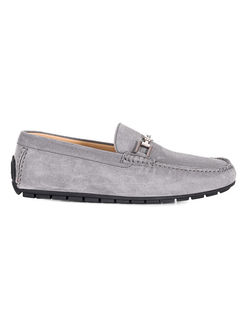 Zamszowe mokasyny męskie