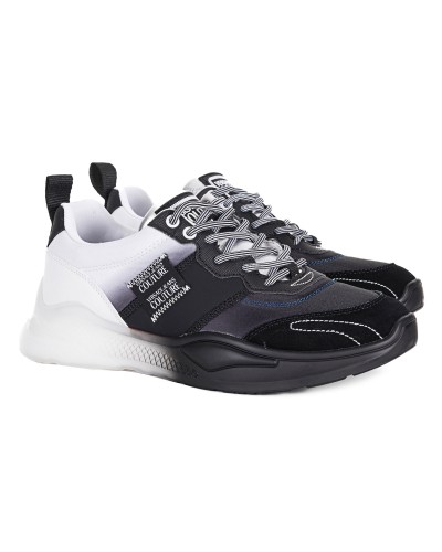 Sneakersy męskie czarno białe