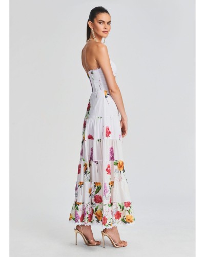 Sukienka midi w print