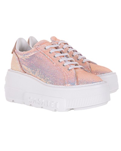 Sneakersy na platformie 6 cm