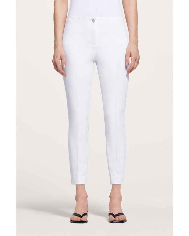 Spodnie damskie białe