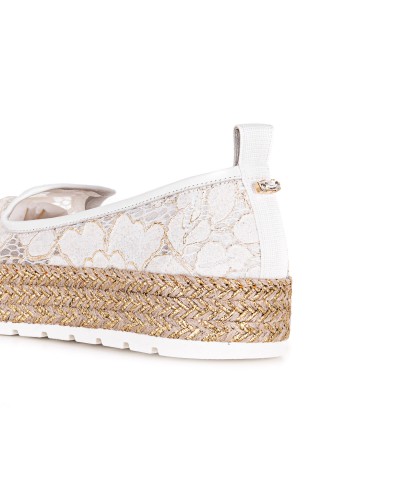 Espadryle białe