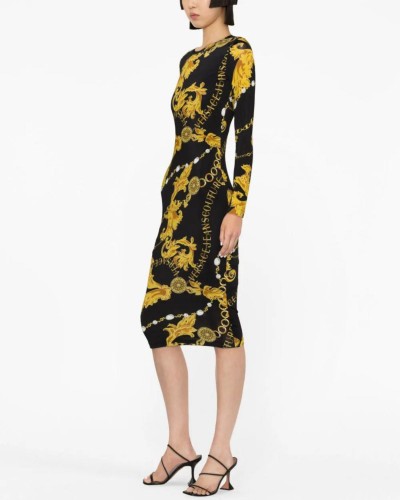 Sukienka midi w print