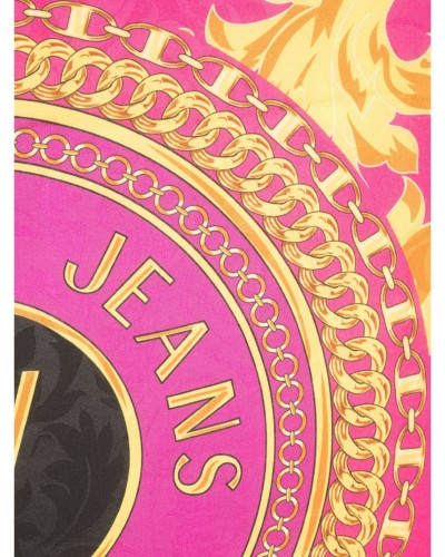 Jedwabna apaszka w print