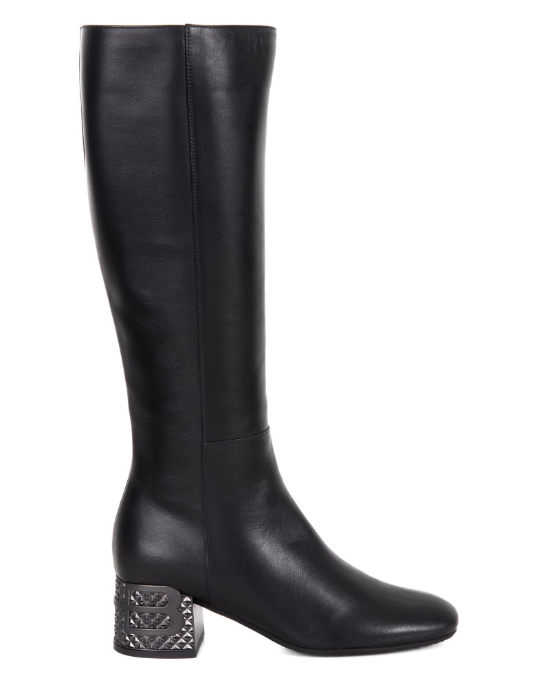 Kozaki na obcasie czarne