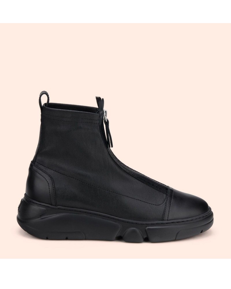 Sneakersy hi-top czarne