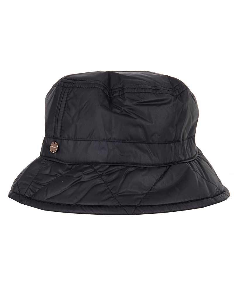 Czarny bucket hat