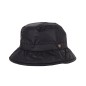 Czarny bucket hat