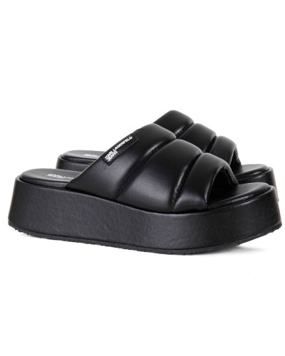 Klapki na platformie 5 cm