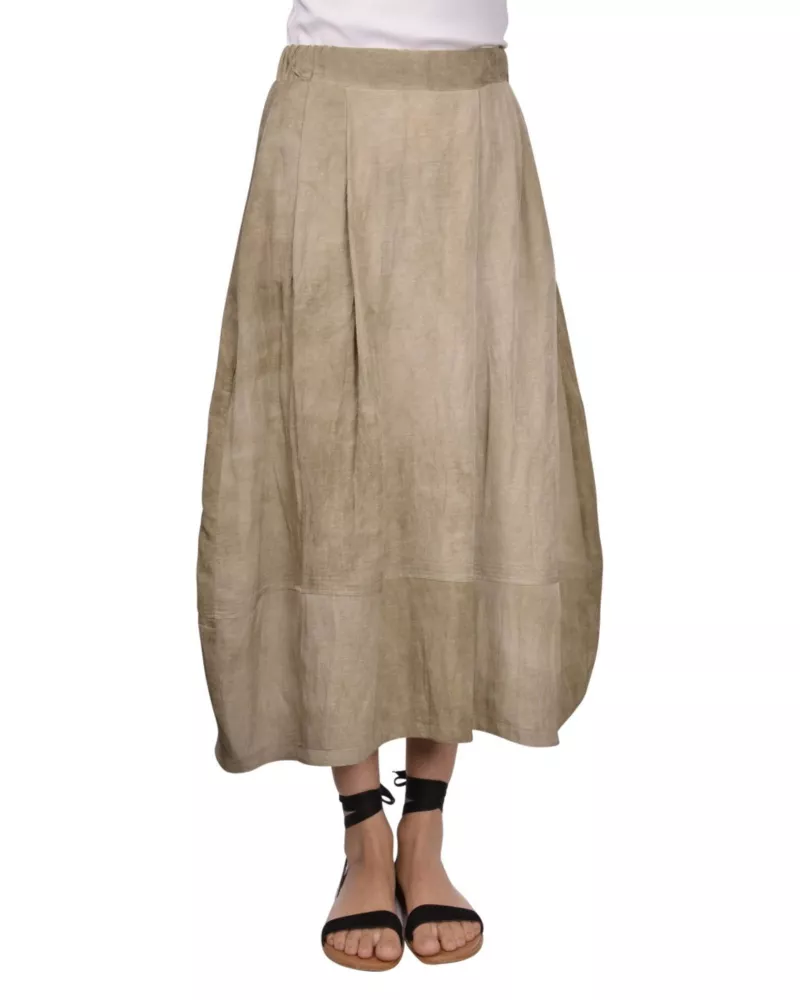 Lniana spódnica