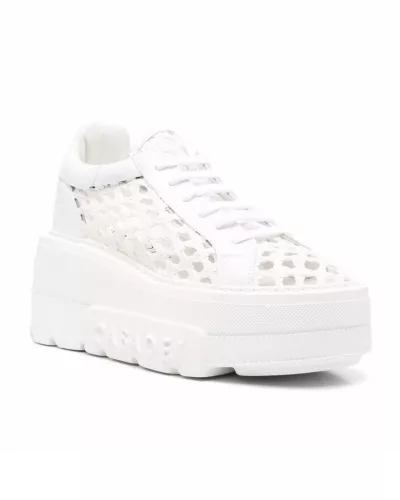 Sneakersy na platformie 5 cm
