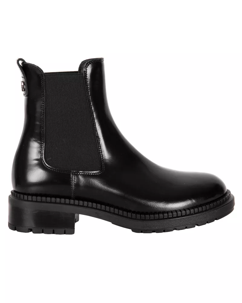 Botki czarne typu biker Botki czarne typu biker